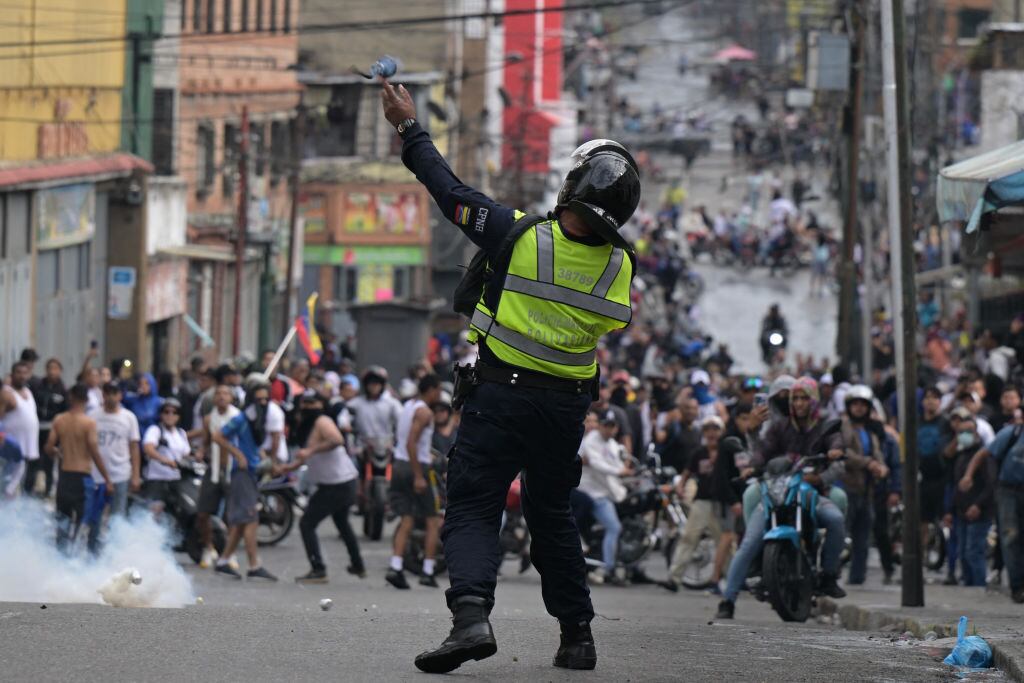 Protestas en Venezuela. I Foto: YURI CORTEZ/AFP via Getty Images.