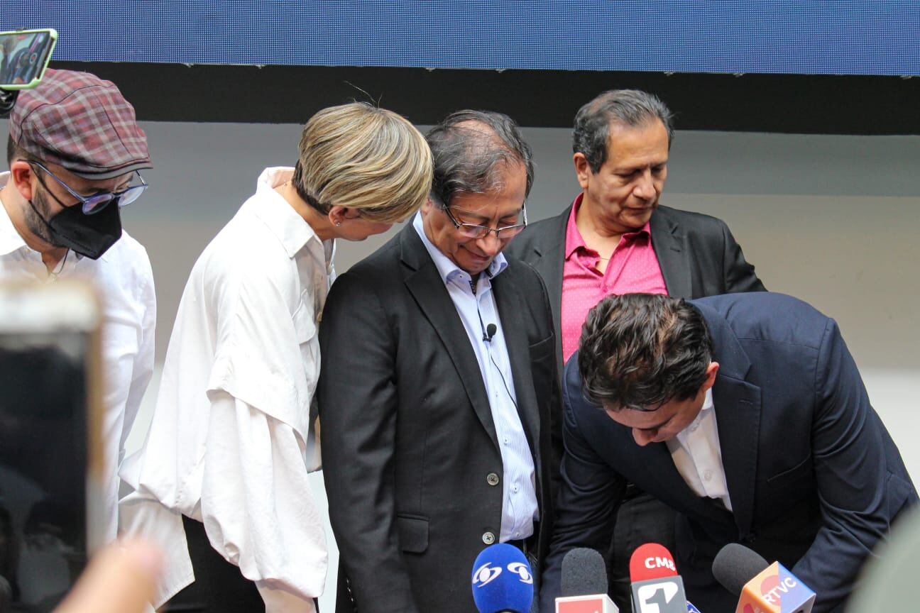 Gustavo Petro inscribió su precandidatura presidencial. Foto: Cortesía Gustavo Petro