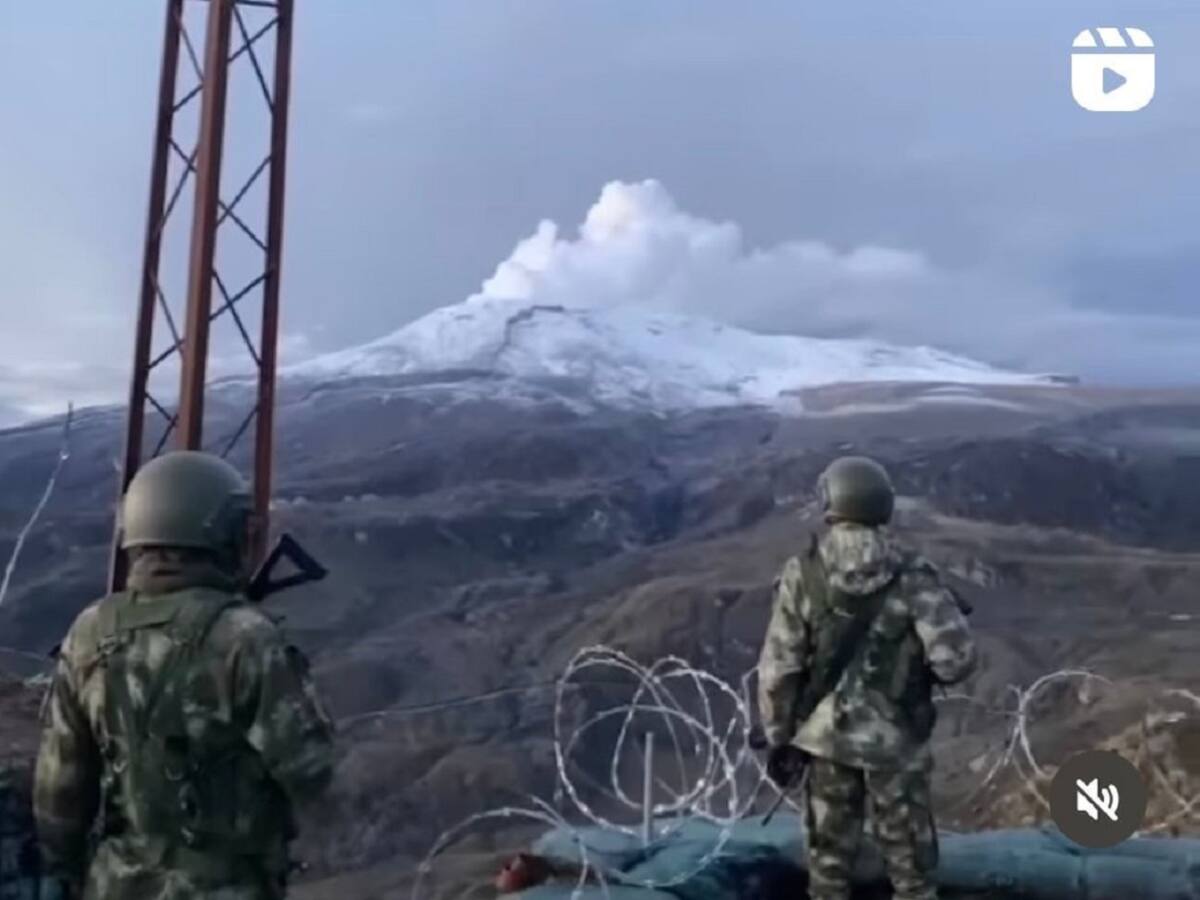 En cerro Gualí está listo el sistema de comunicaciones ante posible erupción del volcán
