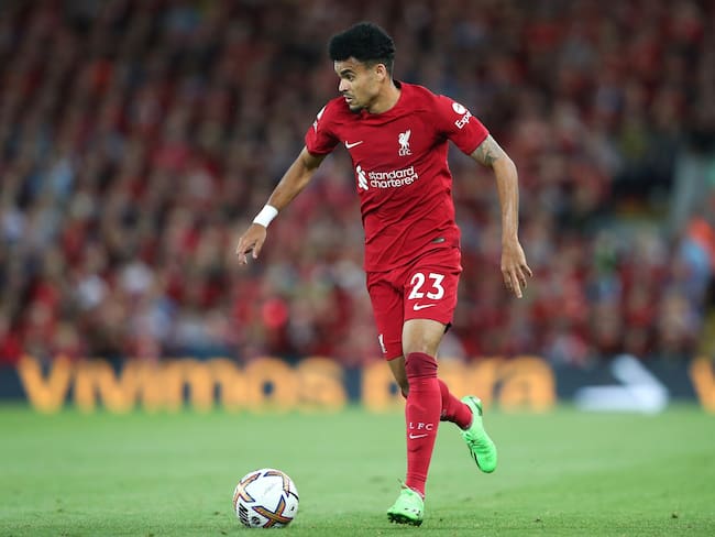 Luis Díaz. (Photo by Alex Livesey/Getty Images)