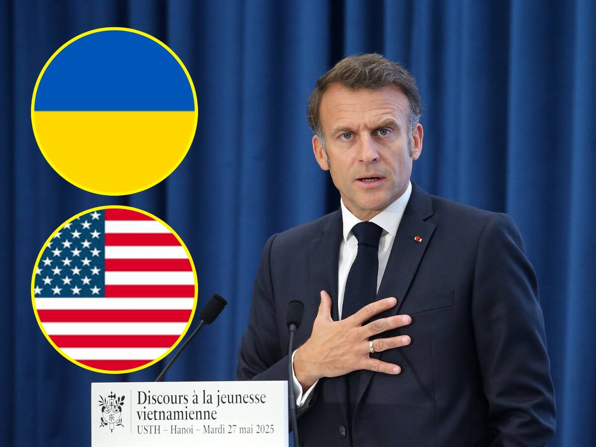 Macron afirmó que Ucrania es un “test de credibilidad” para EEUU