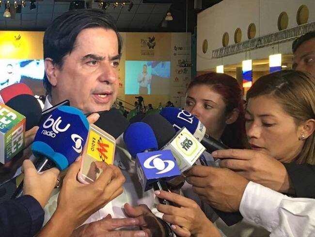 Juan Fernando Cristo Mininterior . Foto: W Radio.