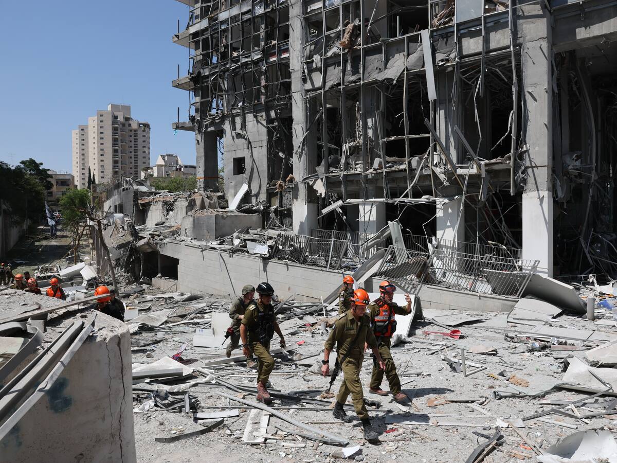 Un misil iraní impactó contra un hospital en el sur de Israel