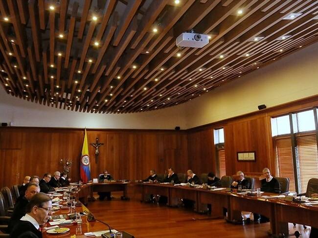 Según el documento de la Corte, la defensa de Cáceres Leal argumentó que la promoción de grupos armados ilegales correspondía a una acción ligada con su actividad de Congresista . Foto: Colprensa