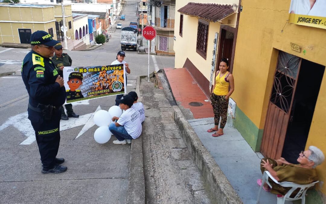 Cundinamarca se une para evitar quemados con pólvora en Diciembre