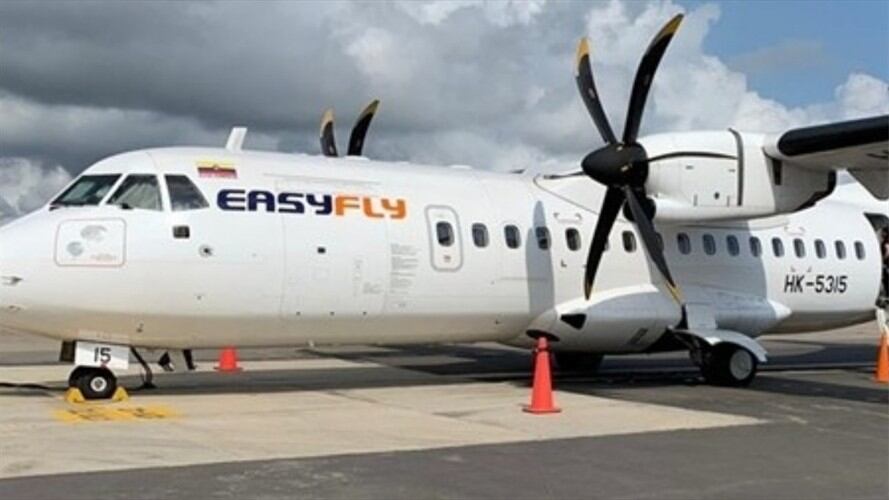 Easyfly desde la próxima semana conectará a Cali con Villavicencio y Guapi en la costa Pacífica. Foto: Cortesía Easyfly