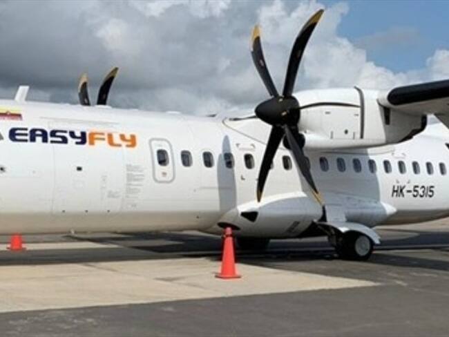 Easyfly desde la próxima semana conectará a Cali con Villavicencio y Guapi en la costa Pacífica. Foto: Cortesía Easyfly