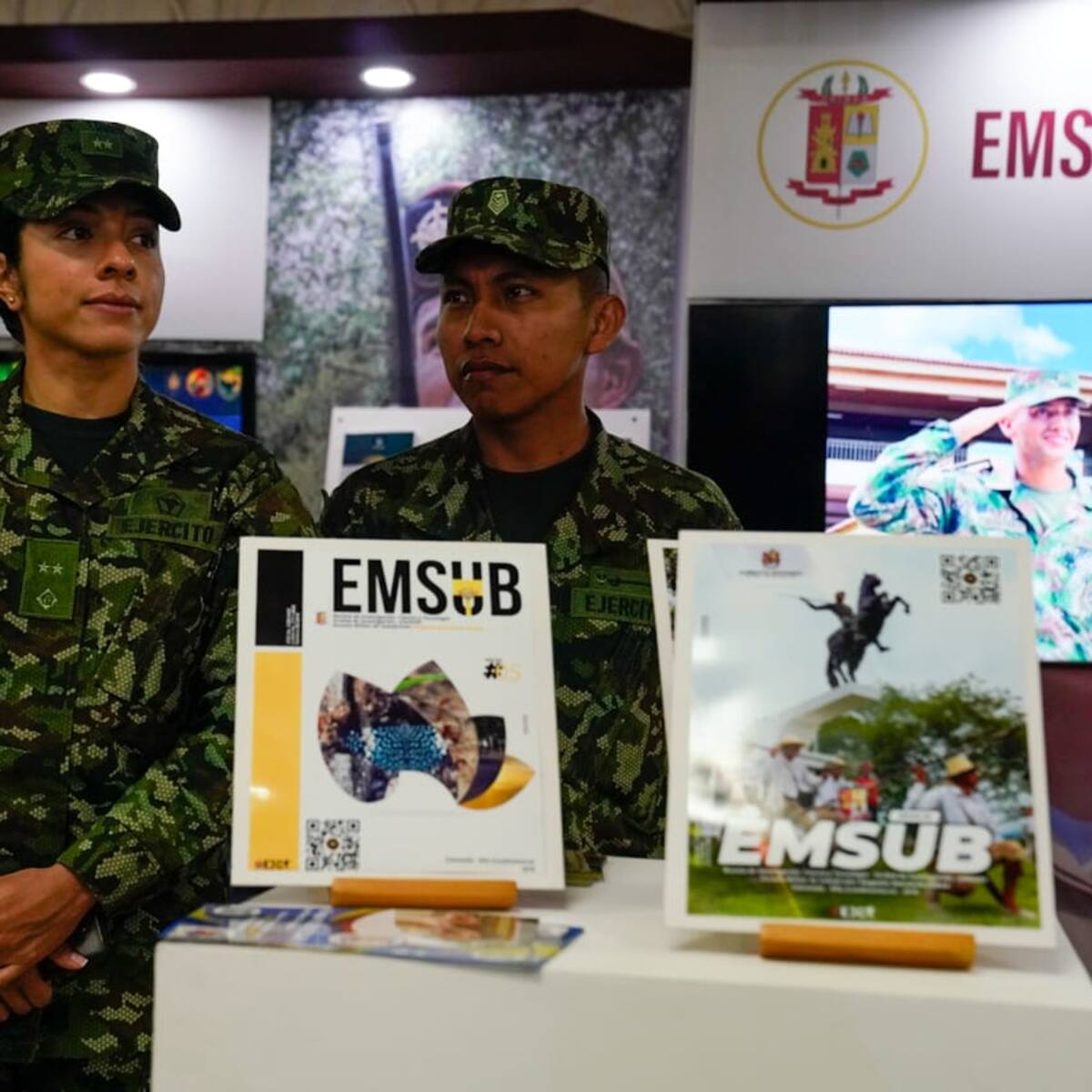 Ejército presenta su sello Editorial en la Feria Internacional del Libro de Bogotá 2023