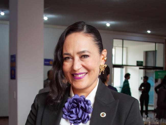 Juanita Villaveces. Foto: Twitter Universidad Nacional de Colombia.