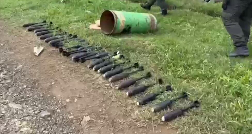 Atentado contra la Policía en Caloto, Cauca. Foto: Cortesía Policía Nacional.