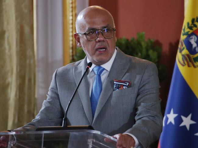 Jorge Rodríguez, jefe negociador del Gobierno y presidente de la Asamblea Nacional | Foto: Prensa Parlamento venezolano