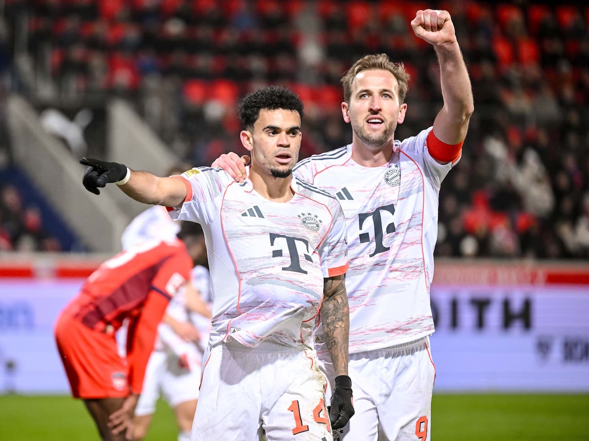 Con gol de Luis Díaz, Bayern Múnich ganó 4-0 al FC Heidenheim por Bundesliga