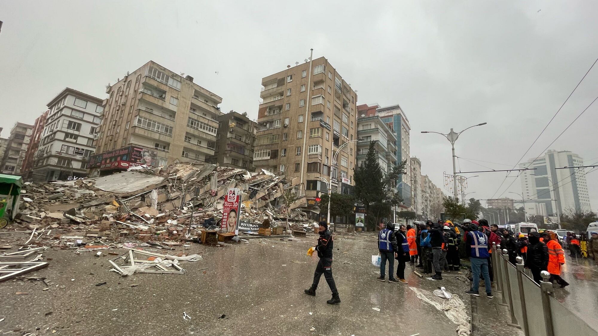 Terremoto en Turquía. (Photo by Rauf Maltas/Anadolu Agency via Getty Images)