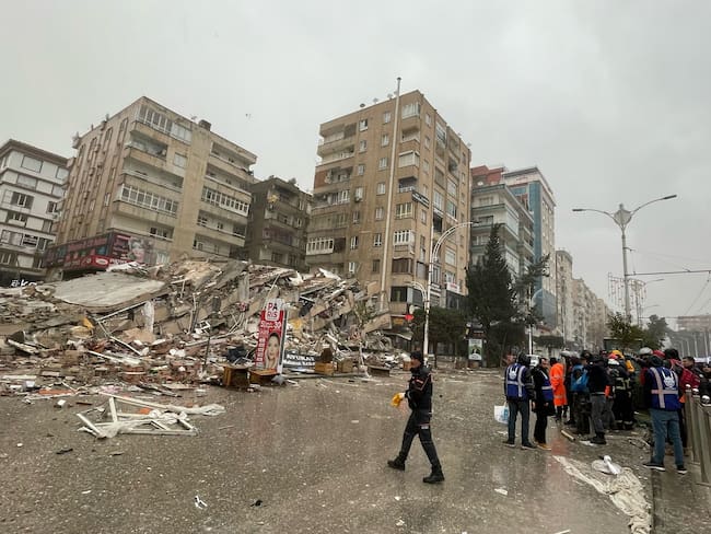 Terremoto en Turquía. (Photo by Rauf Maltas/Anadolu Agency via Getty Images)