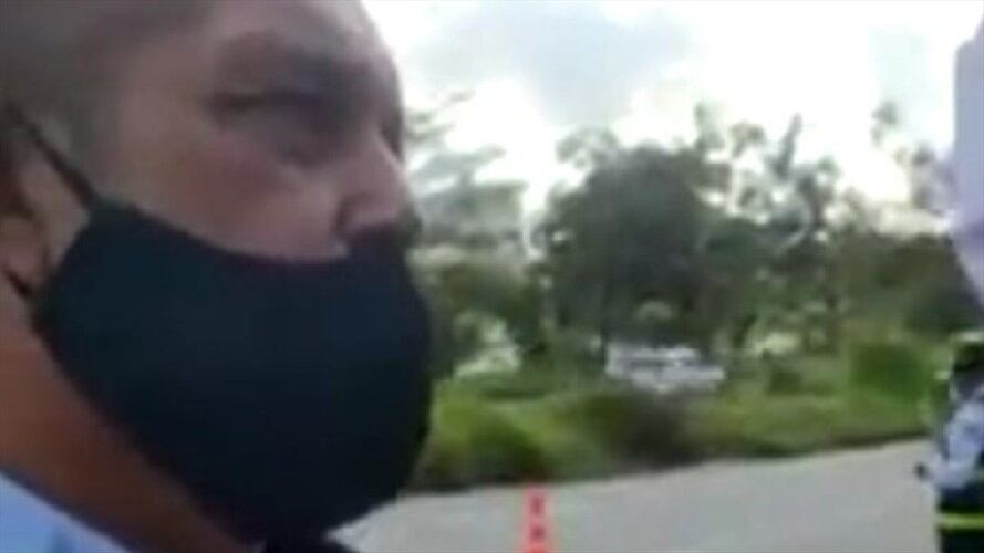 Agente de Tránsito. Foto: Suministrada.