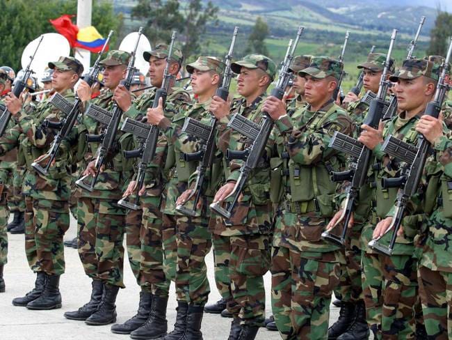Servicio militar obligatorio en Colombia. Foto: Colprensa