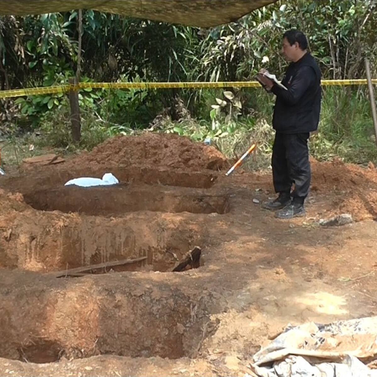JEP extiende protección en cementerio de Yopal: hallan cuerpos desnudos y con camuflado