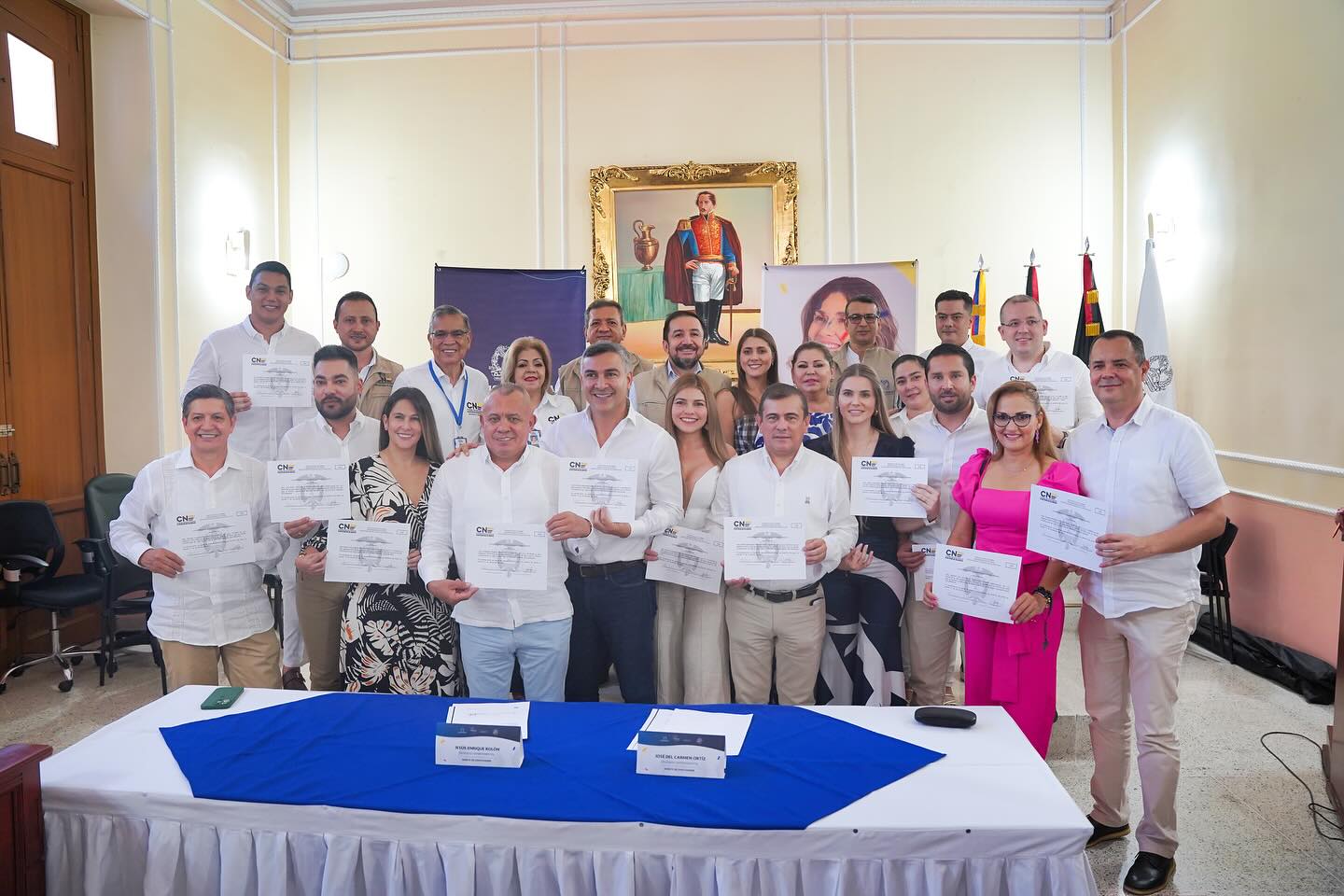 Diputados electos reciben credenciales en Norte de Santander.