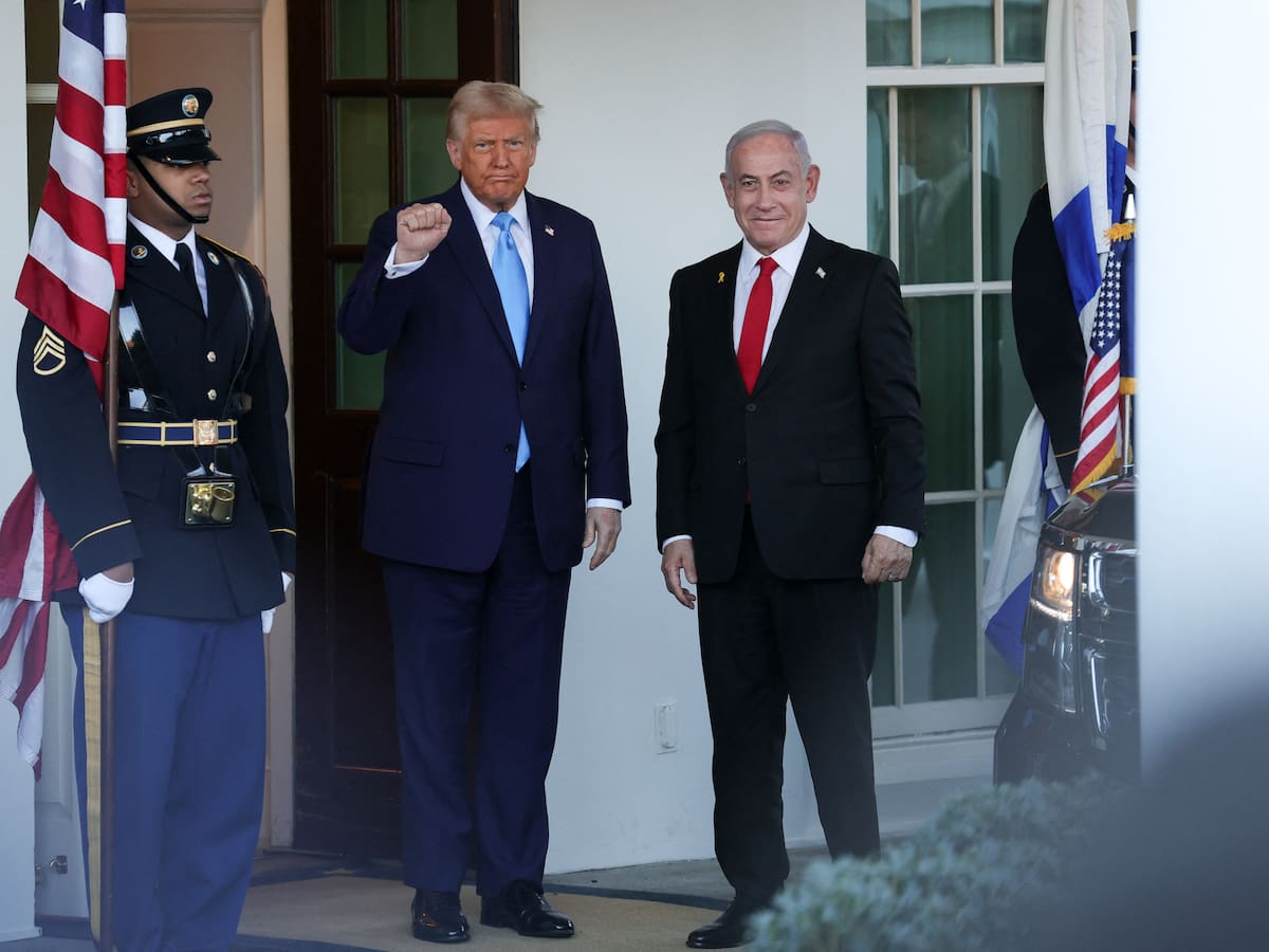 Netanyahu podría visitar Estados Unidos la próxima semana, según dijo el presidente Donald Trump