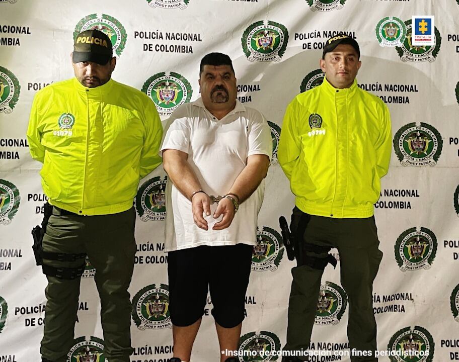 Alias 'Niko'. Foto: Cortesía Fiscalía.
