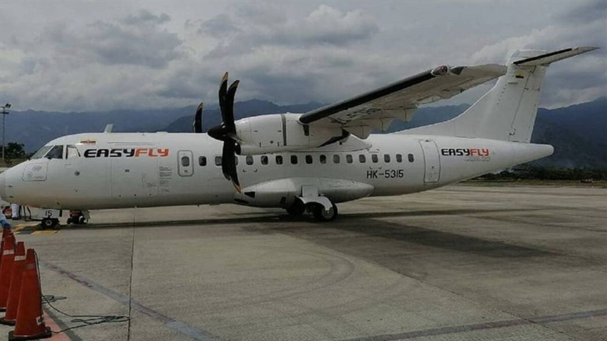 Easyfly inició operaciones en la ruta que conecta a Ibagué con Medellín