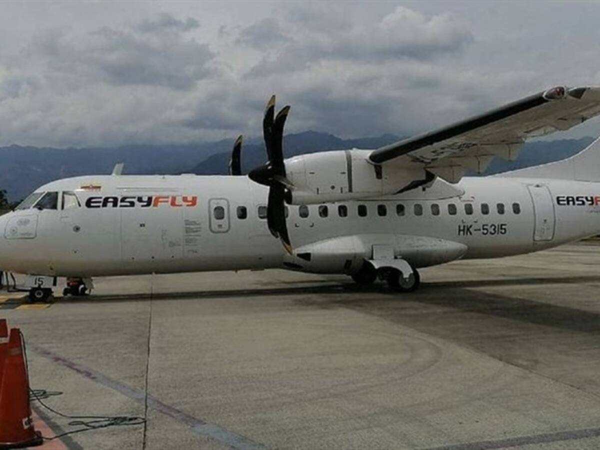 Easyfly inició operaciones en la ruta que conecta a Ibagué con Medellín