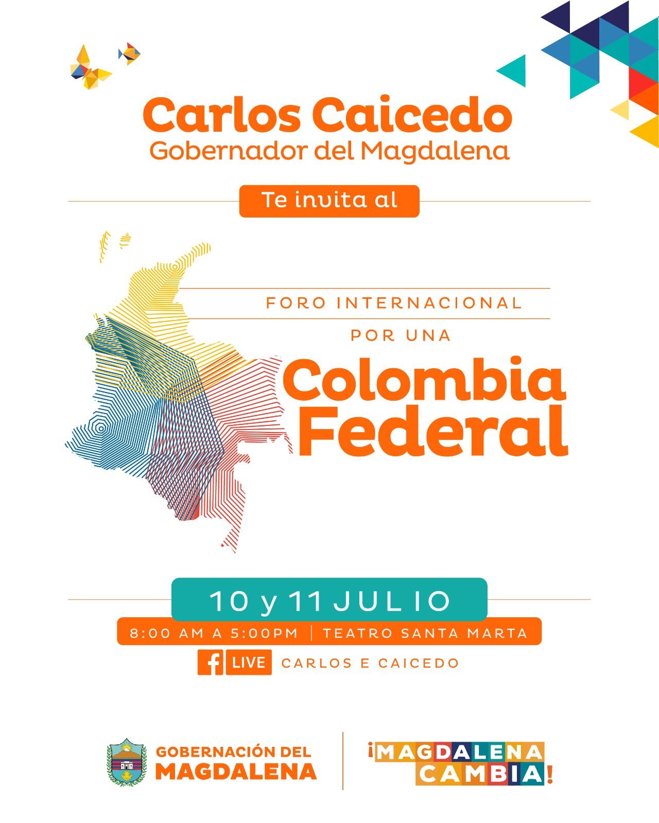 Foro en Santa Marta/ Gobernación del Magdalena