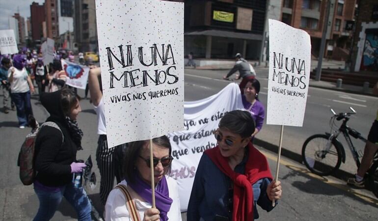 Día Internacional de la Mujer. Foto: Colprensa