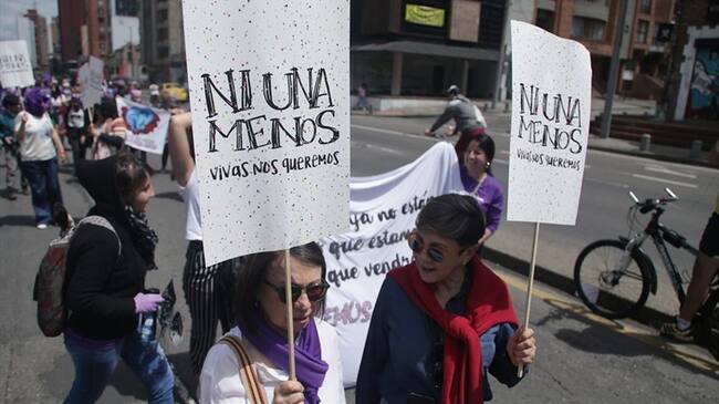 Día Internacional de la Mujer. Foto: Colprensa