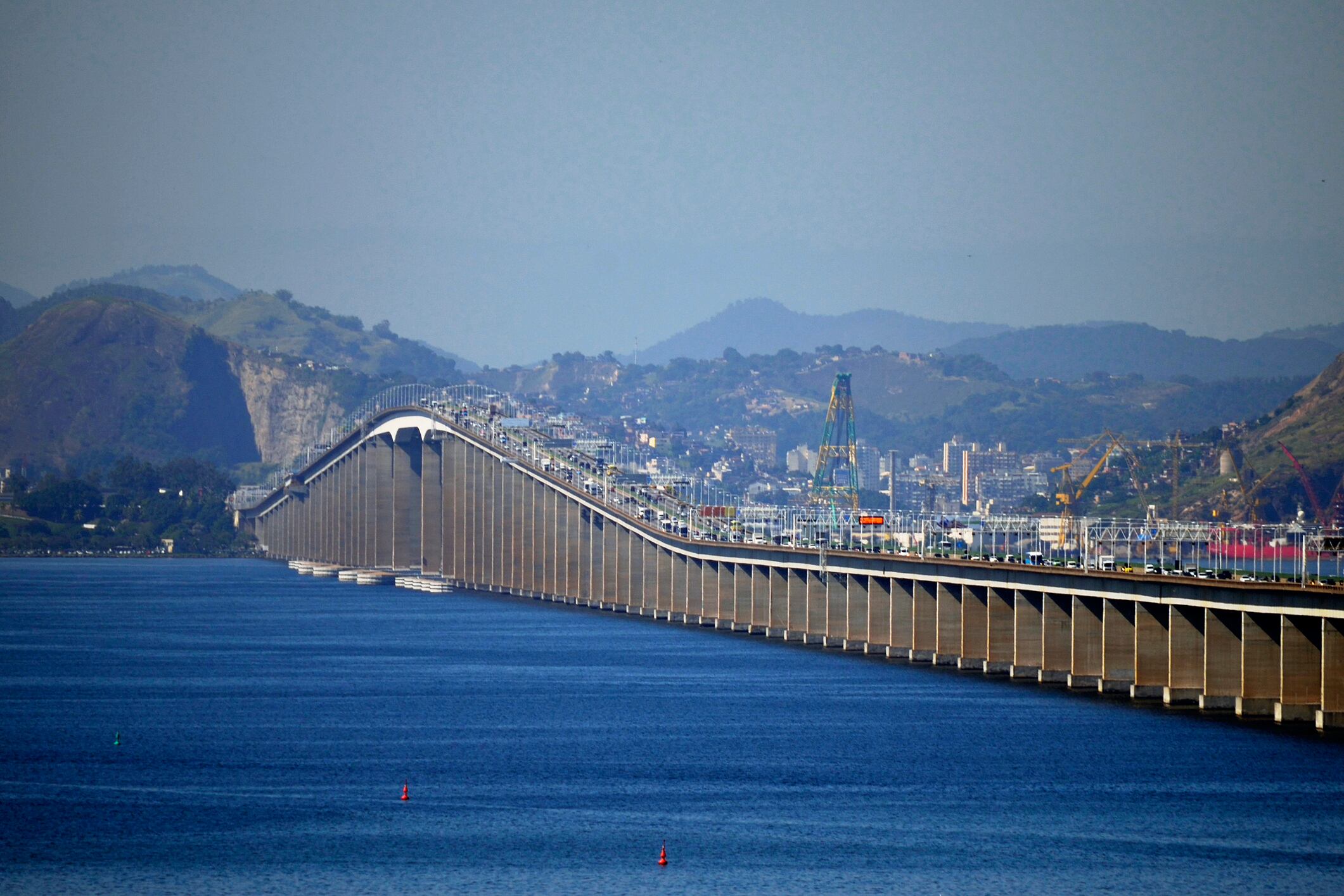 Puente Rio-Niteroi Bridge. Foto: Getty Images.