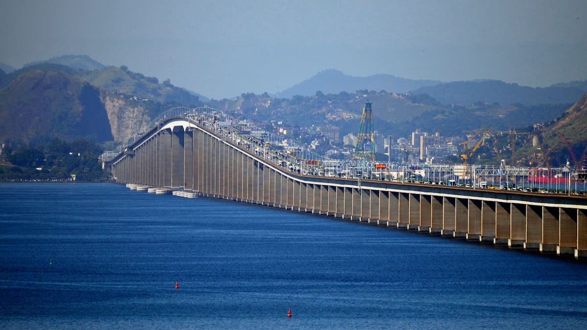 Este es el puente más largo de Sudamérica: tiene más de 13 kilómetros y conecta a dos ciudades