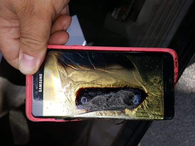 Samsung retira del mercado el Galaxy Note 7. Foto: Associated Press - AP.