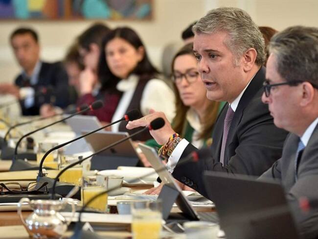 ¿Cómo le ha ido al gabinete de ministros de Iván Duque?. Foto: Foto: @ivanduque en Twitter