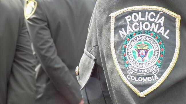 El intendente Célico Daniel Estrada Solarte, subcomandante de la Policía del municipio de Ventaquemada, murió cuando se desplazaba en una motocicleta. Foto: Colprensa