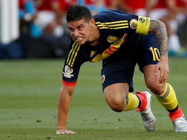 James Rodríguez. Foto: Agencia EFE