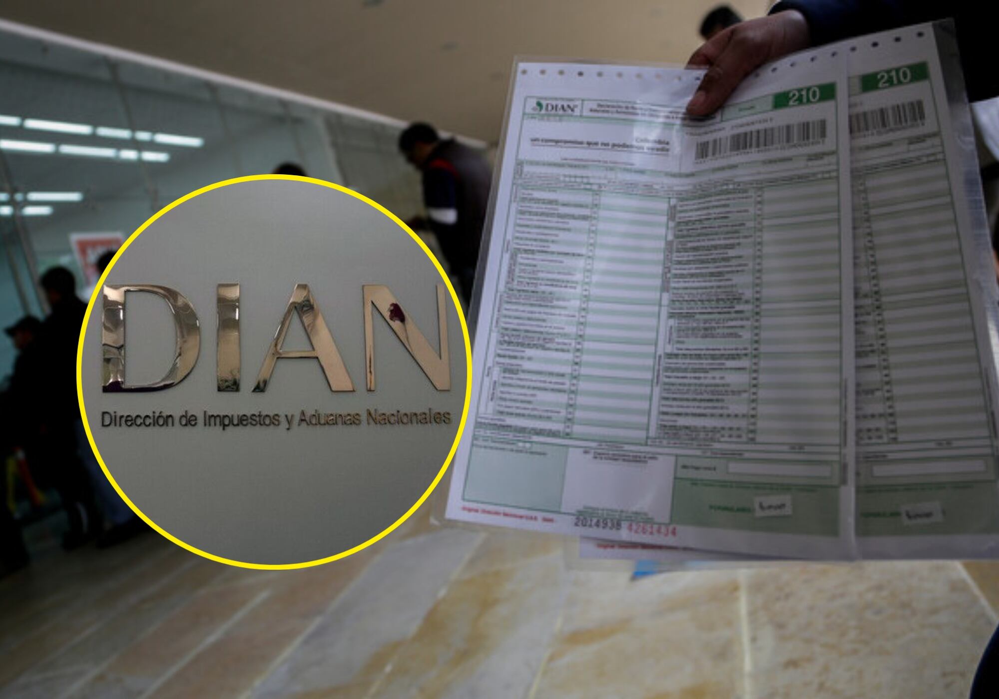 DIAN y Registro Único Tributario. Foto: Colprensa / (Colprensa - Mauricio Alvarado)