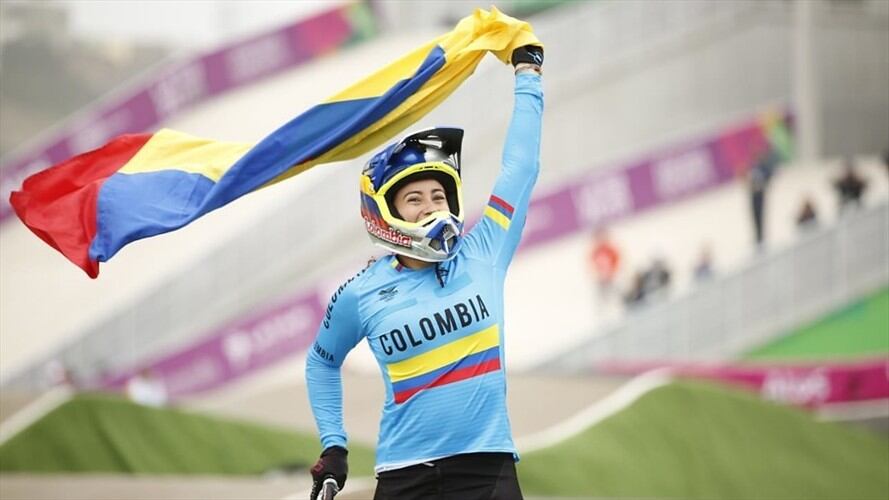 Mariana Pajón. Foto: Colprensa