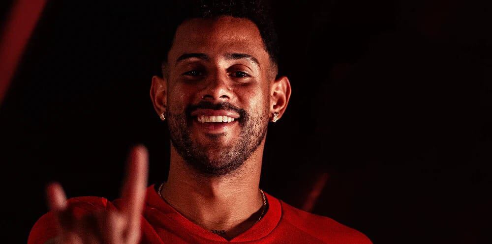 Andrés Tello, nuevo jugador del América de Cali. FOTO: América de Cali/X