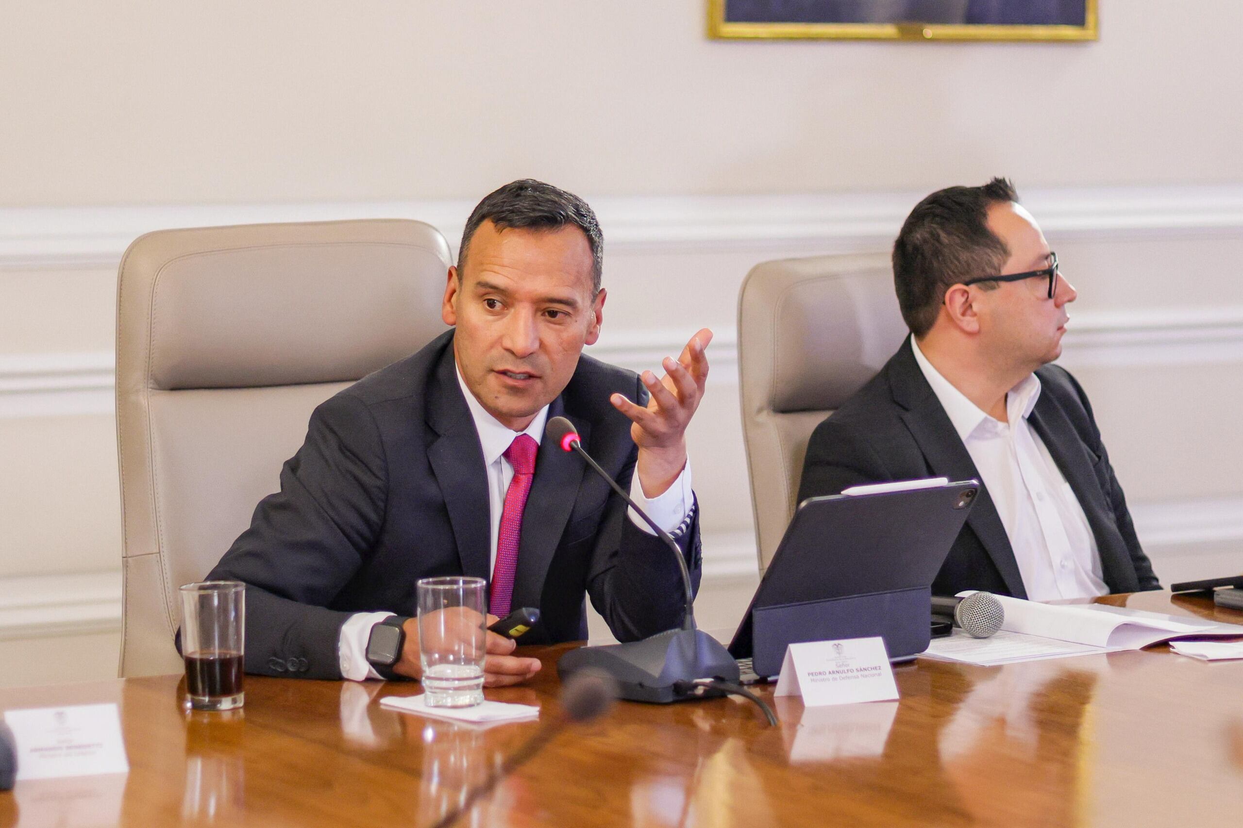 Pedro Sánchez, ministro de Defensa. Foto: suministrada.