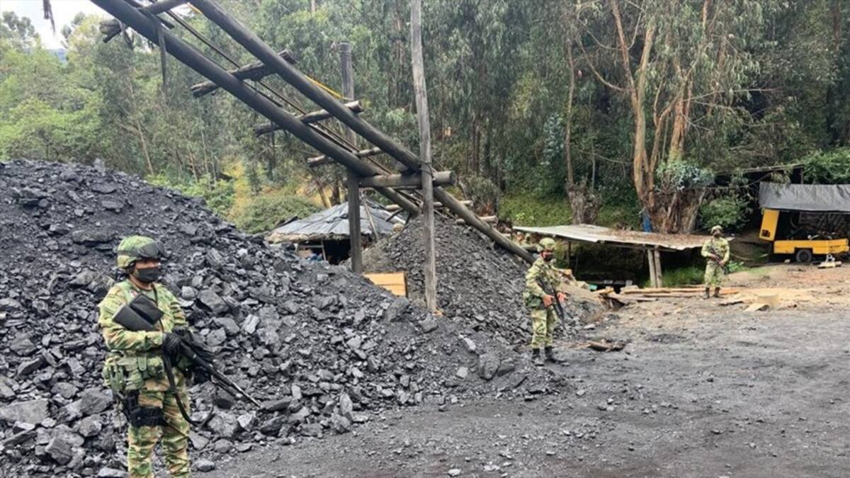 Boyacá: Capturan 10 personas y cierran seis socavones de carbón en Socha