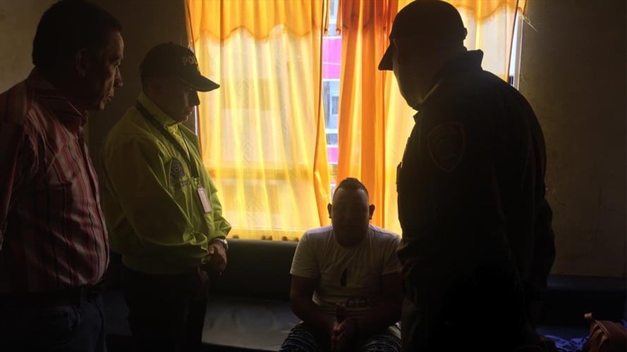 Se entregó a la Policía hombre que habría asesinado a niño de cinco años en Montería. Foto: Cortesía Policía Nacional