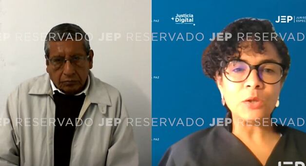 La junta directiva del Fondo Ganadero de Córdoba era mayoritariamente paramilitar: Benito Molina en la JEP. Foto: Cortesía Rafael Aristizábal