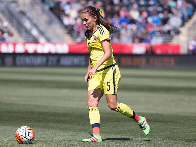 Isabella Echeverri en Selección Colombia (Photo by Mitchell Leff/Getty Images)
