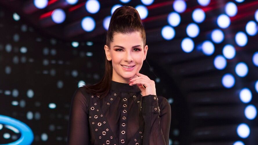 Carolina Cruz, presentadora del matutino de Caracol Televisión 'Día a Día'. Foto: Colprensa - Caracol TV