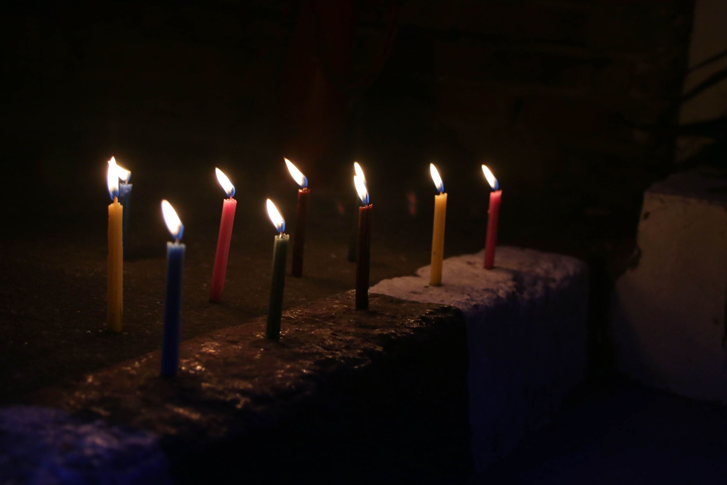 Día de las velitas en Bogotá. Créditos: Colprensa