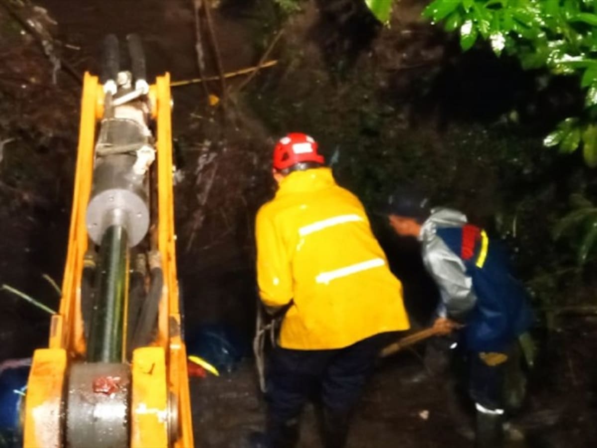 Viviendas y familias están afectadas por las lluvias en Vélez, Santander