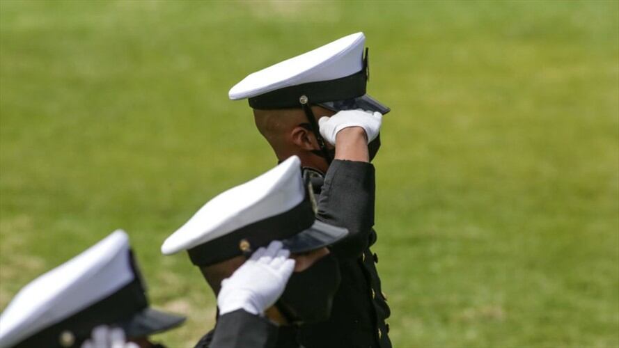 La Sala de Reconocimiento de la Jurisdicción Especial para la Paz (JEP) llamó a versión voluntaria por ejecuciones extrajudiciales al mayor del Ejército Erick Barrera Alvarado. Foto: Getty Images / JUANCHO TORRES