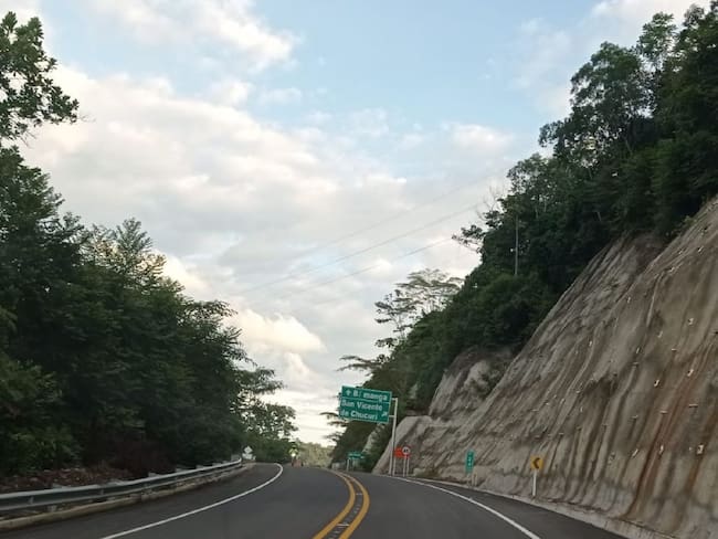 Vía Bucaramanga - Barrancabermeja / Cortesía 