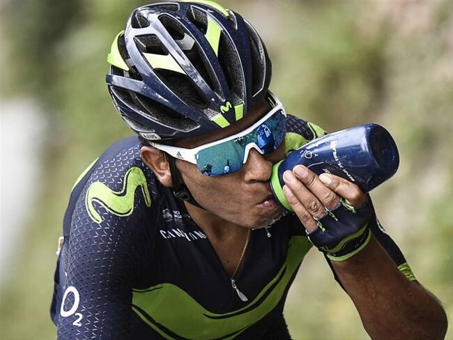 Nairo Quintana atajó los rumores que le sitúan fuera de Movistar el próximo añ. Foto: Getty Images