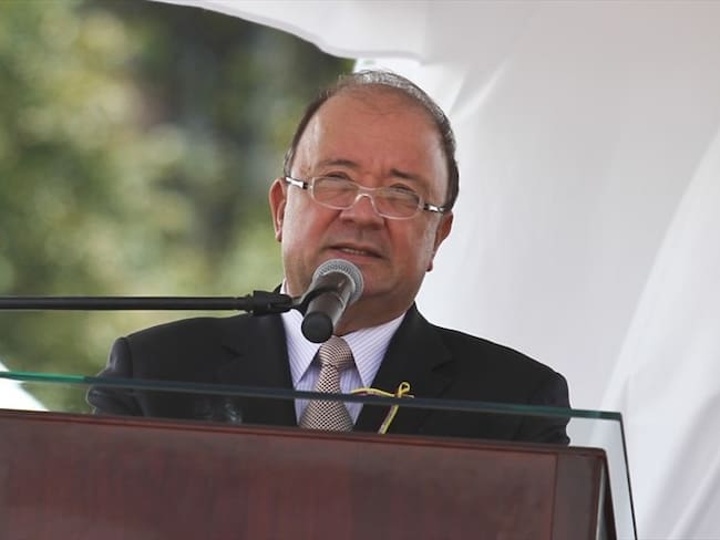 Luis Carlos Villegas, ministro de Defensa . Foto: Colprensa - Sofía Toscano